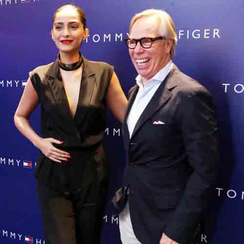 Tommy Hilfiger and Sonam Kapoor