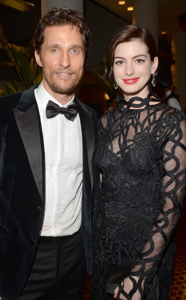 Anne Hathaway and McConaughey