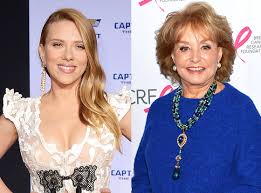 Johansson on Barbara Walters' most fascinating people list