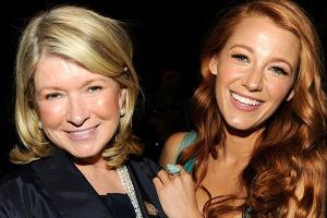 Blake Lively makes exception for Martha Stewart