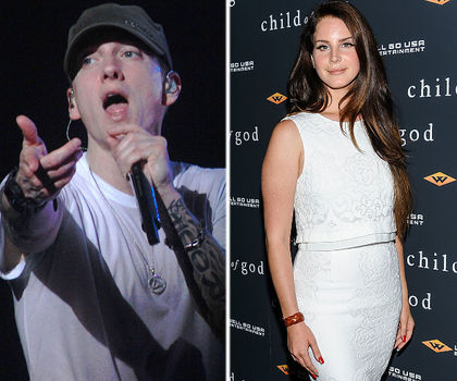 Eminem threatens